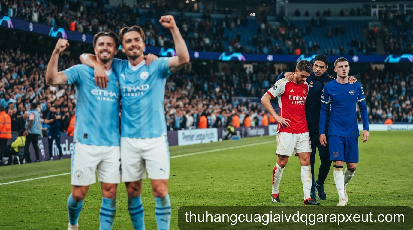 Premier League 2026/27: Man City độc tôn, Arsenal và Chelsea đối mặt khủng hoảng phong độ? - 2