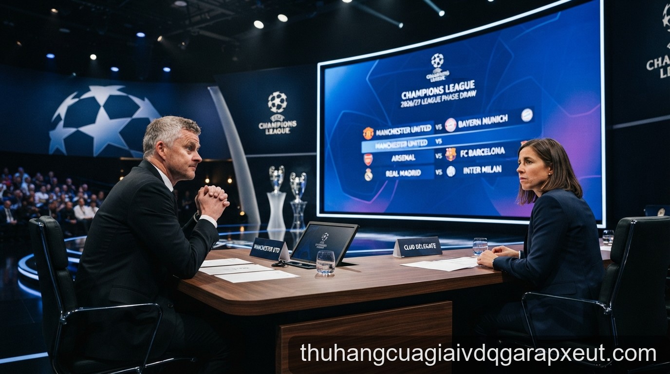 Kết quả bốc thăm Champions League 2026/27: Đại chiến Manchester United - Bayern Munich và những bảng đấu tử thần
