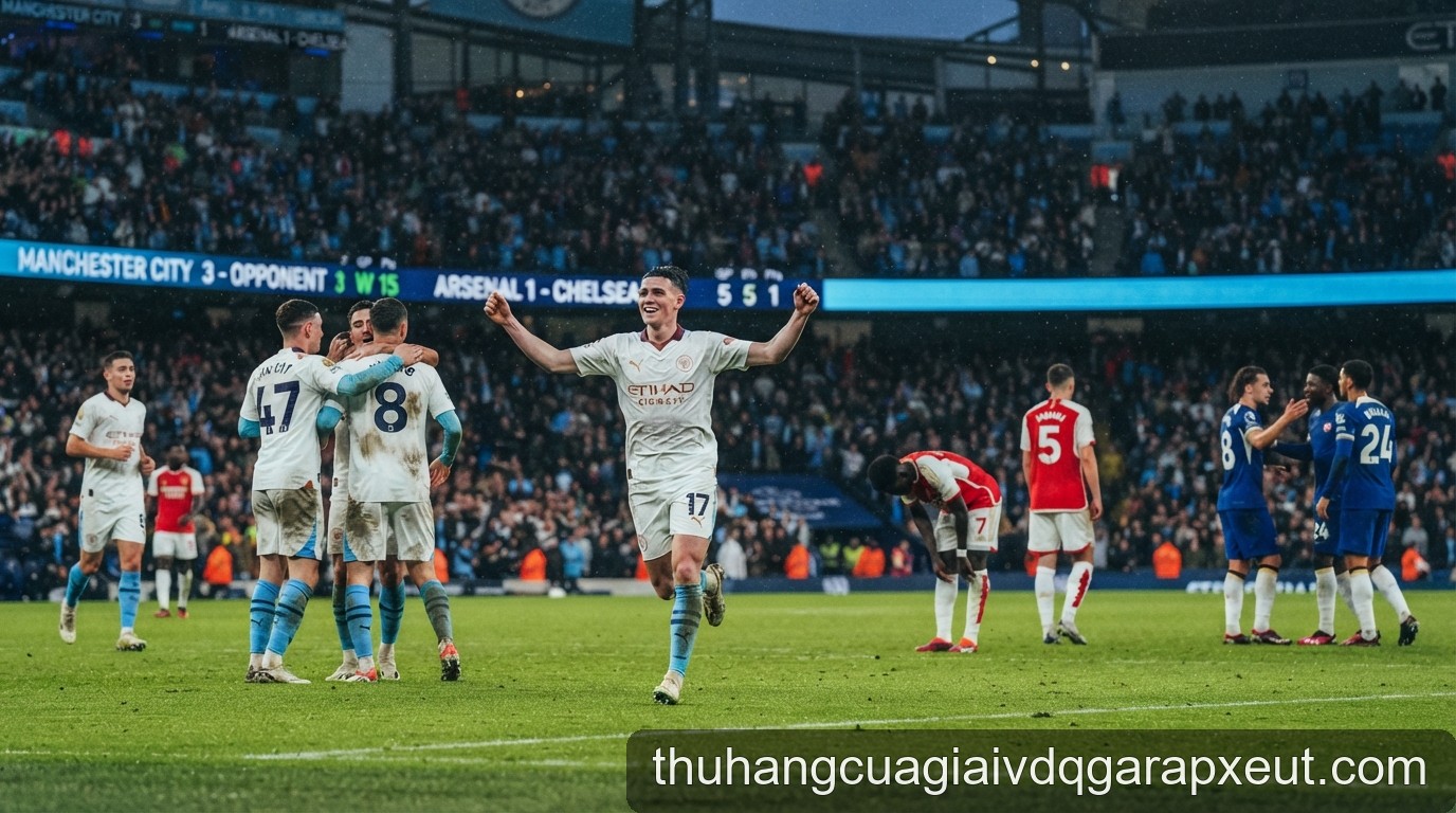 Premier League 2026/27: Man City độc tôn, Arsenal và Chelsea đối mặt khủng hoảng phong độ?